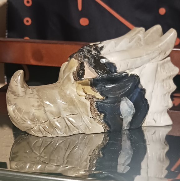 Volcano Agate Dragon Head - Picture 4 of 15